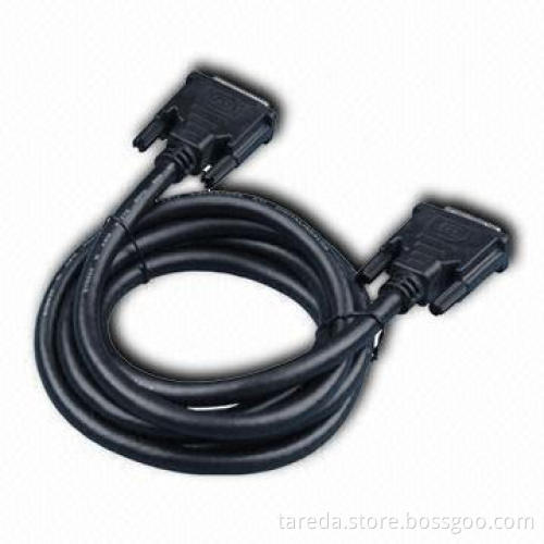 Male to Male DVI Cable with 80°C Temperature and 30V Rated Voltage